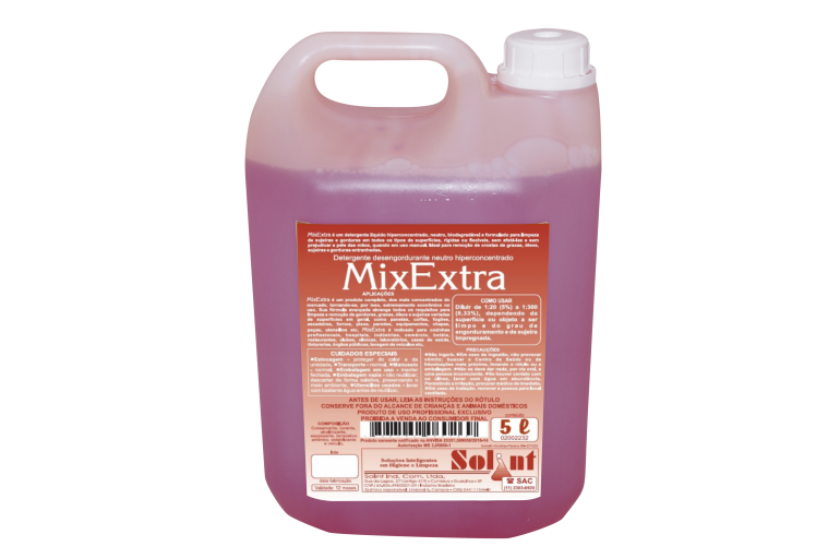MixExtra | Detergente desengordurante neutro hiperconcentrado