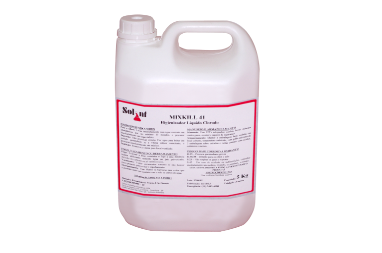 MixKill 41 | Higienizador líquido clorado