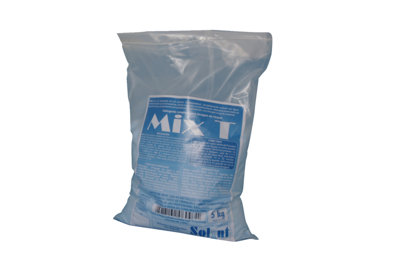 Mix T | Detergente completo com alvejante para lavagem de roupas