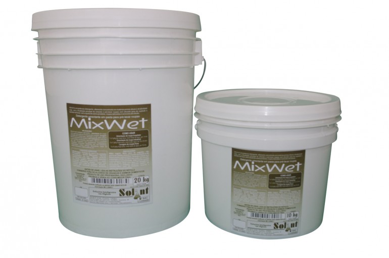 MixWet | Detergente umectante em pasta para pré-lavagem de roupas